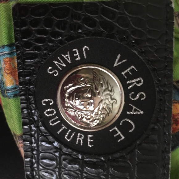 Vintage Versace perfume bottle pants - Picture 4 of 5